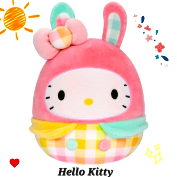 Hello kitty x Squishmallow Limited edition 2023 BNWT HTF RARE - Picture 1 of 8